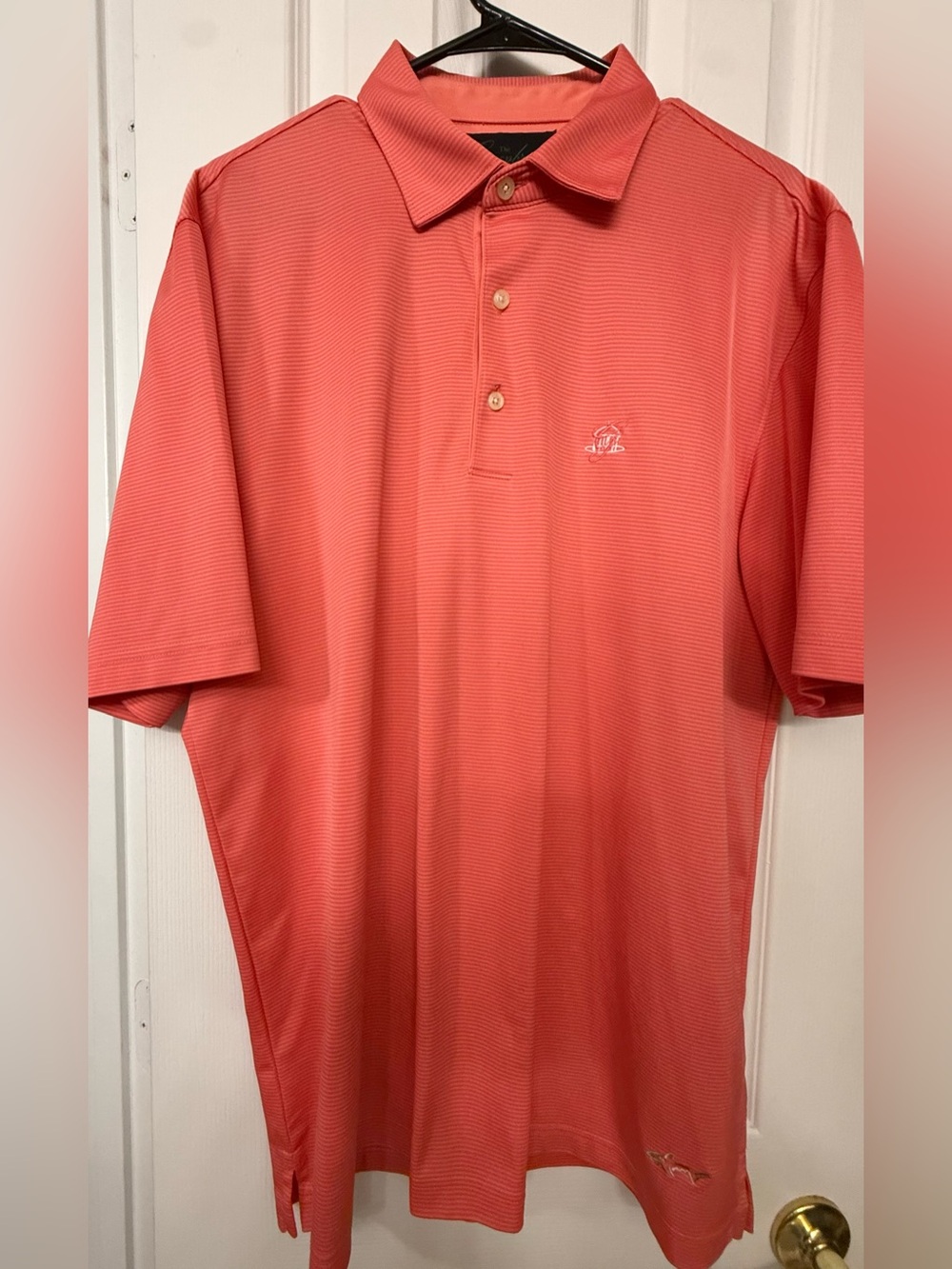Greg Norman Collection Coral Short-Sleeve Polo Greenbrier